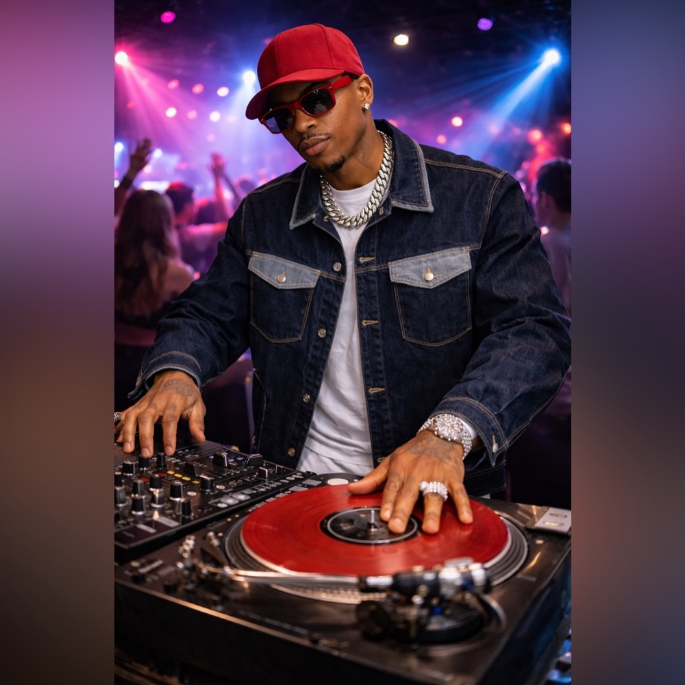 FUBU Platinum Fat Albert & Gang Jean Denim Jacket